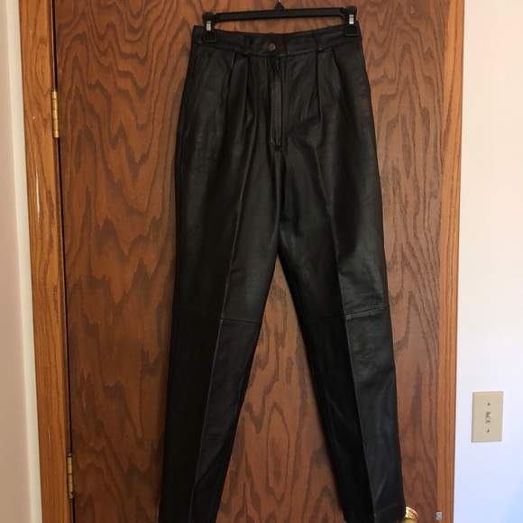Leather Pants - Picture 1 of 5